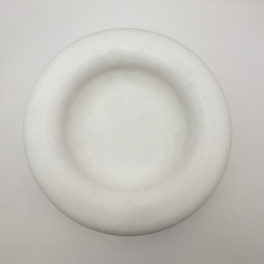 SUN white rounded bowl