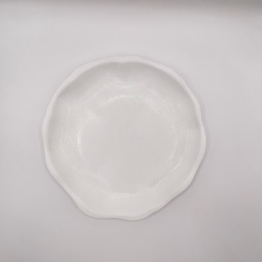 WAVE white small plate